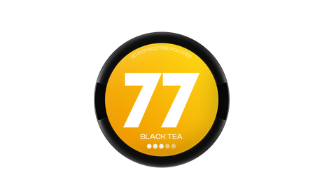 77 nikotiinipussia Black Tea