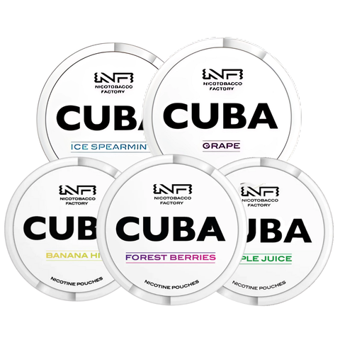 5 x Cuba White Mixpack