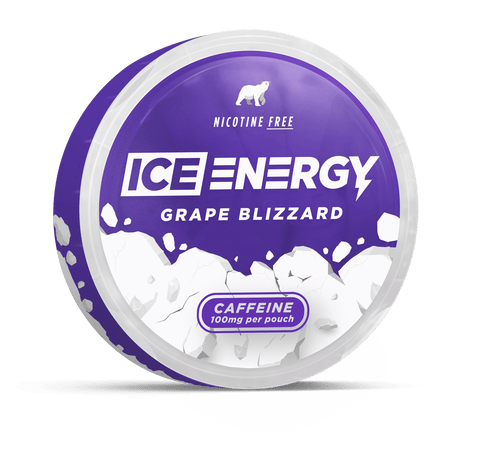Ice Caffeine Pouch Grape Blizzard 100mg