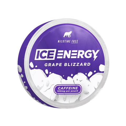 Ice Caffeine Pouch Grape Blizzard 100mg