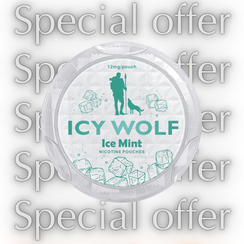 Icy Wolf Cool Mint 9 mg – Erikoistarjous