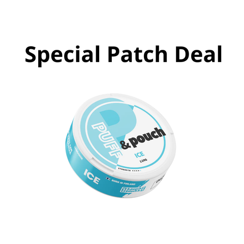 Puff & Pouch Ice 12 mg - Special Patch Deals