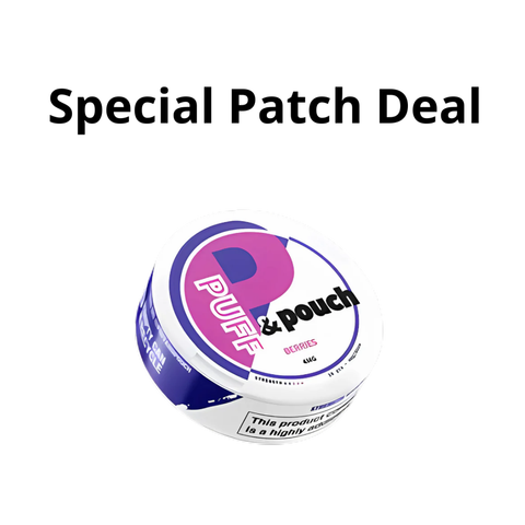 Puff & Pouch Berries 4mg - Special Patch Deals