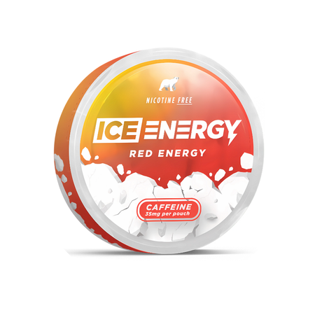 Ice Caffeine Pouch Red Energy 35 mg