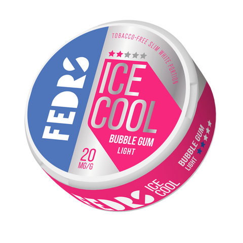 Fedrs Ice Cool Light Kupla Gum