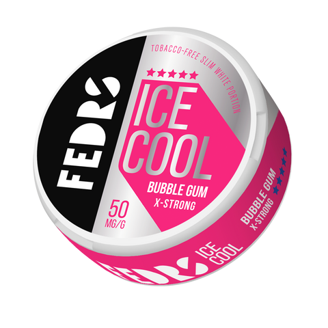Fedrs Ice Cool X-Strong Bubble Gum